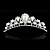  Gorgeous Alloy With Clear Crystals And Imitation Pearls Wedding Bridal Tiara