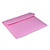  Luxury Miaget Real sheep Leather Sink Designer Hard Back Case Cover for iPad/iPad2 (Pink)