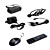  4CH DVR Kit With Build In SD Card DVR  +4 PCS Waterproof Camera (1/3" Color SONY CCD)