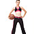  da donna sportiva palestra adatta abbigliamento fitness (top + pantaloni)