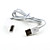  3-en-1 juego de cables para el iPhone, Nokia, Blackberry, HTC y mucho más (blanco)