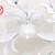  Floral Ceiling Light with 3 Lights in Rose Decorration