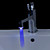  Stylish Water Powered Bathroom LED Faucet Light (Plastic, Chrome Finish)