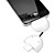  Cute Bean Shaped USB Data and Charging Cable for iPhone, iPad (Assorted Color)
