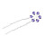  Alloy And Crystal With Platinum Plated Pins/ Headpiece More Colors Available