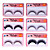  Fashion Lashes - 30 Pairs Long, Dramatic Blunt Cut False Eyelashes FX