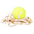  sport formazione giallo verde pallina da tennis allenatore w elastico