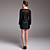  TS Pearl Embellished High Waist Dress