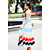  chiffon spaghetti stropp / v-hals maxi kjole
