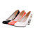  Patent Leather Cutout Wedge Heel Pumps (More Colors)