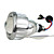  T228 Angel Eyes Xenon Headlights with Projector Lens, 2Pcs