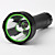  slank 3-tilstand LED lommelygte (2v, sort)