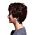  capless peruca de cabelo curto humano de 100%