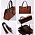  moda donna pu borsa con sacchetto della chiusura lampo