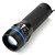  SA-37 100-Lumen 3W 3-Mode LED Zoom Flashlight (White and Blue Light)