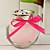  Glass Jar With Ribbon Bow Favor Holder (Set of 12)