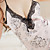  fleur imprimé dentelle v-cou chemise