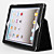  cas litchi de grain de protection en cuir PU avec support pour iPad 2/3/4 (fonction de veille automatique, couleurs assorties)