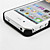  estilo de espejo de metal cubierta protectora para el iPhone 4 y 4S (tablero de ajedrez)