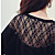  Pure Color Mesh Splicing Bat Sleeve Blouse (More Color)