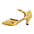  Customized Closed Toe Sparkling Glitter With Ankle Strap Dance Shoes (More Colors)