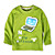  d'impression portable manchon mince à long t-shirt