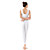  Dame scoop foran stigbøjle fod polyester ballet dans unitard