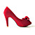  Suede High Heel Peep Toes With Bow For Party/Evening (More Colors)
