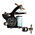  2 Cast Iron Tattoo Gun Kit with LCD Power