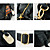  señoras de moda de studed pu bolso de mano