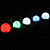  3W Outdoor LED Light in Ball Shape - Color Changing