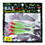  pescado suave cebo 90mm 4g hundimiento de plástico señuelo de la pesca (4 piezas / color surtidos)