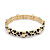  austria cristal pulseira embutidos
