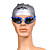  Unisex SM910 Anti-Fog Plating Swimming Goggles