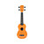  yadars - ukulele soprano avec housse / pitch pipe / pics / capo (multicolore)