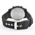  Unisex-Stoff des Analog-Quarz-Armbanduhr (farbig sortiert)