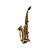  hanbang - (HB-8051) sax soprano con i fori di tono laminati (fino a f # acuto)