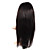  Glue-Less Hand-tied Lace Front Yaki Straight 18 Inch Indian Remy Hair Wig