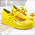  zapatos de cuero de la PU de 5 cm de cuña Sweet Lolita