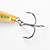  14cm de long leurre de pêche à deux crochets