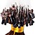  indian capelli remy 24 pollici cheratina micro circuito ad anello di estensione capelli mossi colori disponibili più