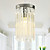  Crystal Pendant Light with 1 Light in Cylinder Shape