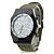  Unisex-Stoff des Analog-Quarz-Armbanduhr (farbig sortiert)