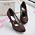  Leatherette Stiletto Closed Toe Pumps With Sparkling Glitter (More Colors)