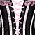  Satin Side Zipper Closure Corset With Lace And Bowknot