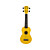  yadars - ukulele soprano avec housse / pitch pipe / pics / capo (multicolore)
