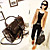  benna cross-body bag (36 centimetri * 15cm * 21cm)