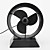  Desktop USB Low-Noise Fan (Assorted Colors)