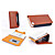  Cartera de Cuero Fina de Estilo KALAIDENG para Llevar el iPhone 4 y 4S (Colores Surtidos)