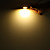 G4 1-1.5W 24x3528 SMD 50-60LM 2800-3200K Warm White Light LED Spot Bulb (12V)